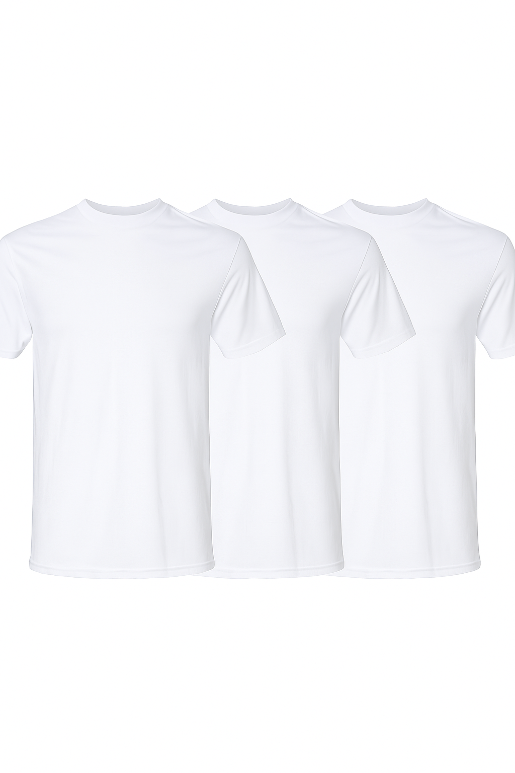 BWG Tee White 3-Pack
