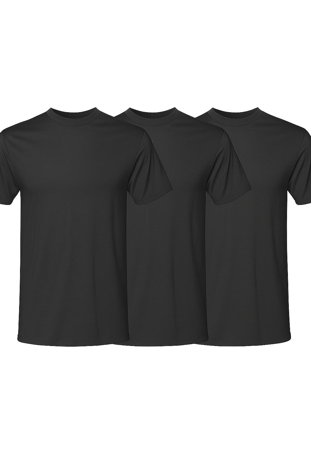 BWG Tee White Charcoal 3-Pack