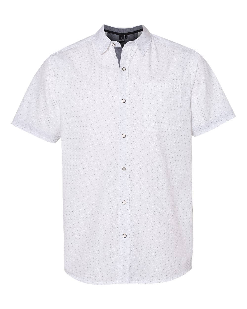 MCC-IND Button Knit White