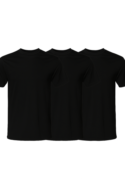 BWG Tee Black 3-Pack